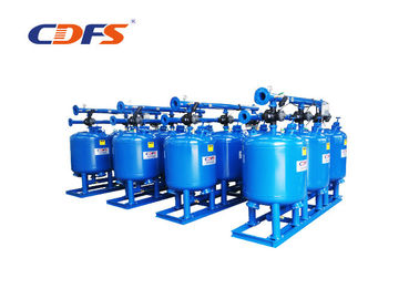 Suspended Solids Multimedia Sand Filter , 5 Microns Multimedia Filters Water Treatment 